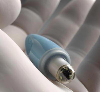 Magnetic camera controlled by magnetic field