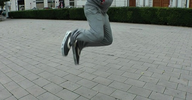 Magnetic shoes challenge gravity
