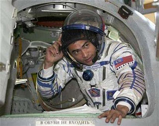 Malaysia's first astronaut to space