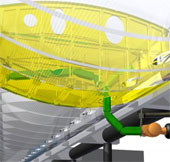 Manufacturing solid robots to support the assembly of aircraft wings instead of humans