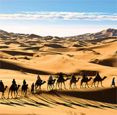 Many deserts ... water