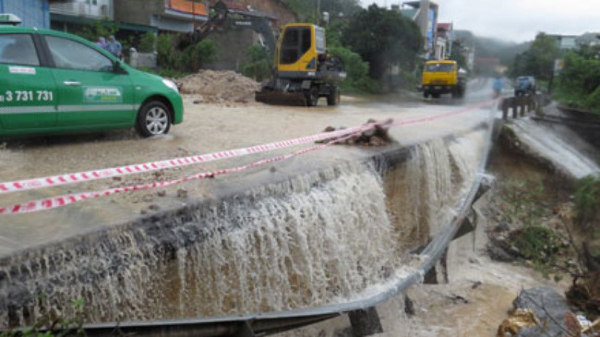 Many national highways in the North have been eroded due to floods