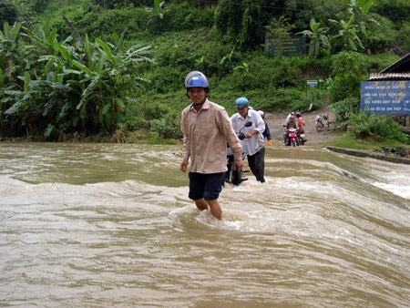 Many people died from flooding in the North