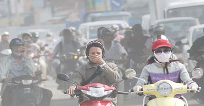 Many people suffer from ENT due to air pollution