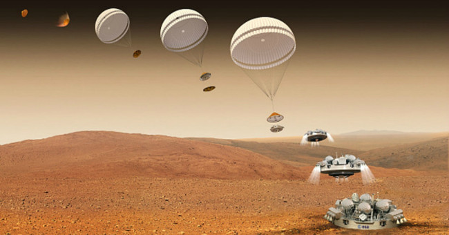 Mars amphibious robots lost contact with Earth