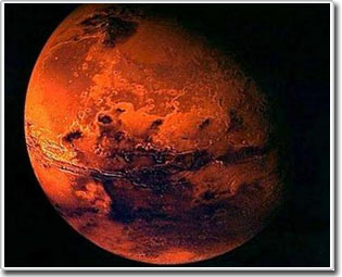 Mars and Venus: surprising similarities