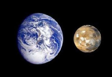 Mars is approaching the Earth