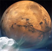Mars may contain a giant ice lake