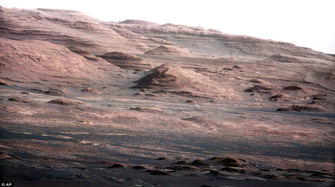 Mars 'super sharp' image of 'Curious'