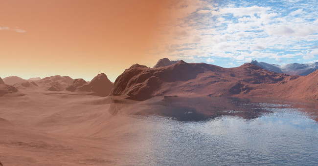 Mars used to be 'green planet' like Earth