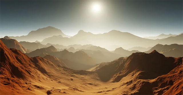 Mars was once warm and rainy