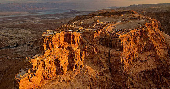Masada Fortress - World Cultural Heritage in Israel