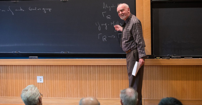 Mathematician Canada Langlands was awarded the Abel Math Prize 2018