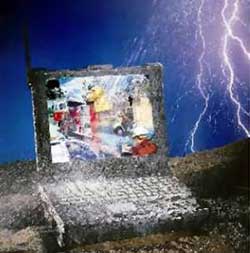 Matsushita plans to launch a waterproof laptop