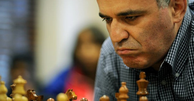 May 11, 1997: Kasparov grandmaster is defeated by supercomputer Deep Blue