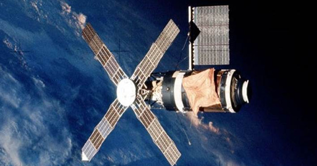 May 14: America's first space station is launched into space