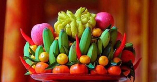 Meaning of five fruits in 3 regions culture