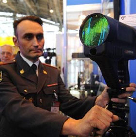 Measurement of alcohol by laser technology