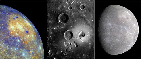 Mercury is getting smaller