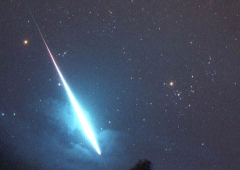 Meteor shower this weekend