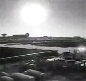 Meteorites flutter through Romania's sky
