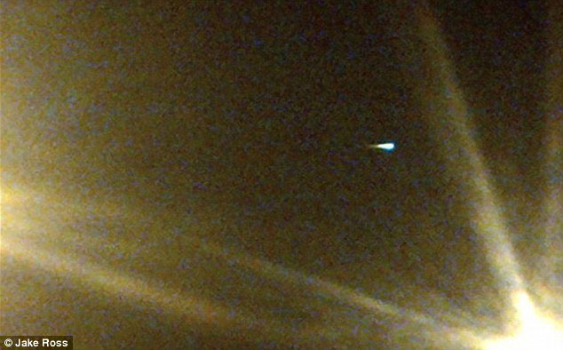 Meteors cause panic in England