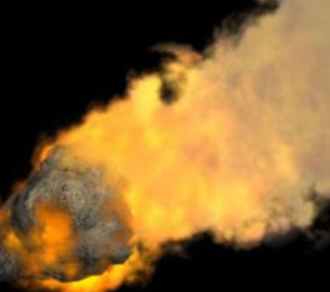 Meteors quietly attacked the earth