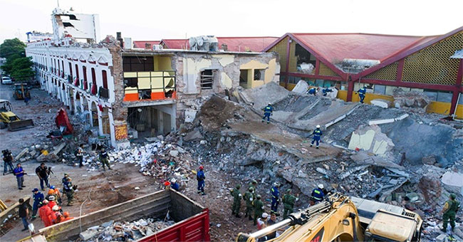 Mexico earthquake 'torn' a tectonic plate