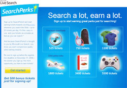 Microsoft 'bribes' Web users