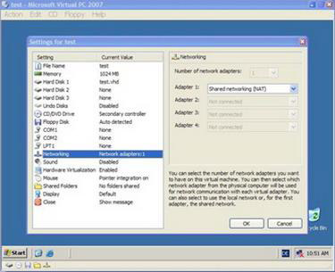 Microsoft home networking system with virtualization technology
