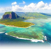 Miraculous beauty: 'undersea waterfall' in Mauritius island