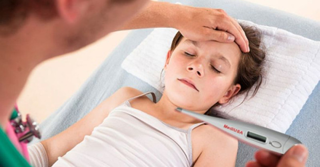 Mistakes make children get viral fever