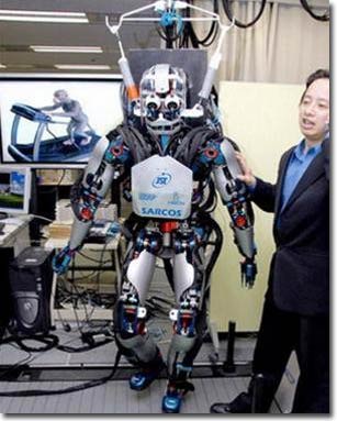 Monkey thought, robot run