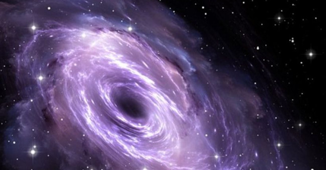 Monster black holes are 100,000 times bigger than the Sun.