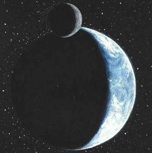 Moon, witnesses precious about the mysteries of the solar system