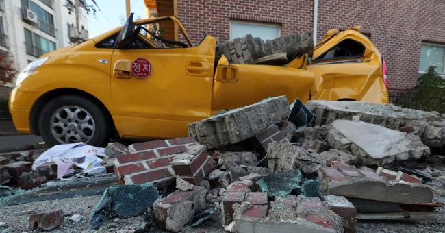 More than 1,000 houses were devastated by Korea's second strongest earthquake