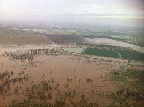 More than 10,000 Australians stuck in the flood