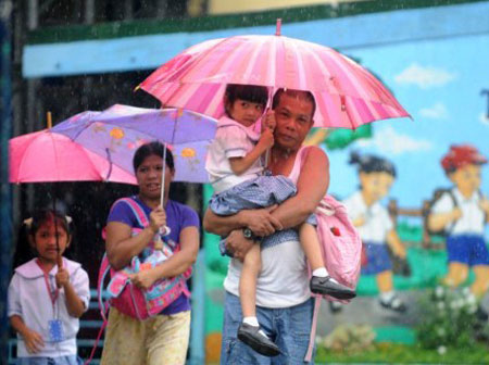 More than 100,000 Filipinos evacuated because of the storm