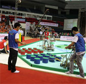More than 180 student teams competed in Robocon 2013