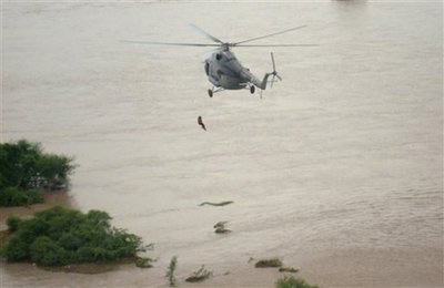 More than 200 people died from floods in India