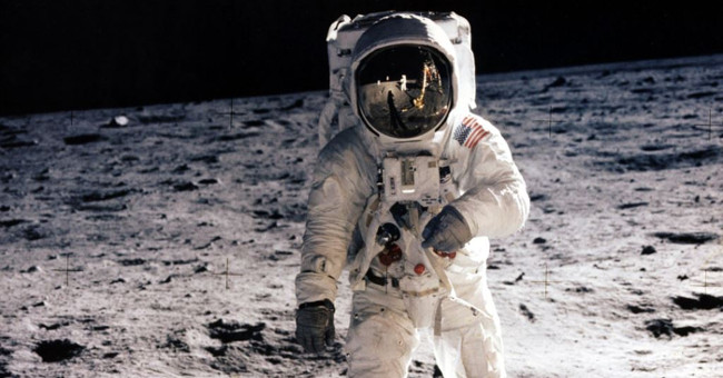 More than half of the British people think that the landings on the Moon are fake