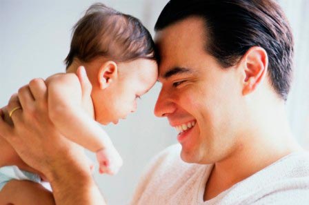 Mother's behavior is the key to her father's care for children