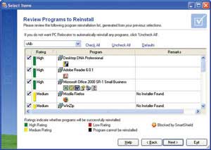 Move data to a new computer