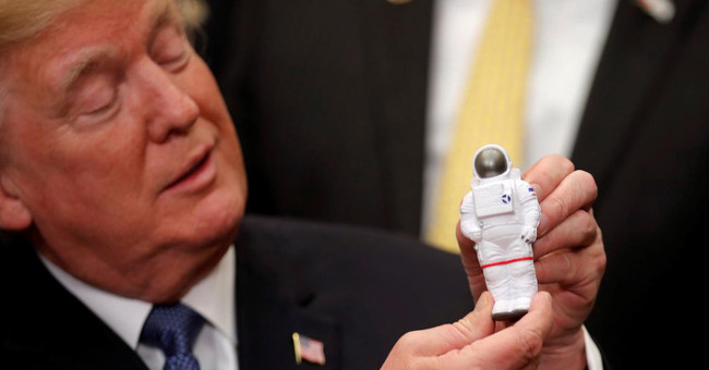 Mr. Trump is determined to bring the Americans back to the Moon