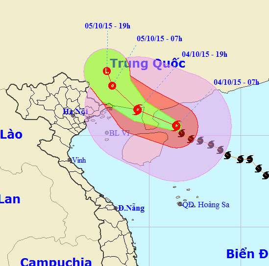 Mujigae storms move faster and stronger