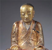 Mummy 1,000 years inside the Buddha image