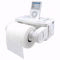 Music technology in the toilet