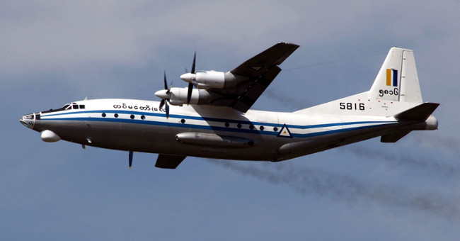 Myanmar found bodies and aircraft debris at sea