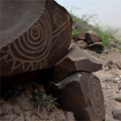 Mysterious carvings on stone