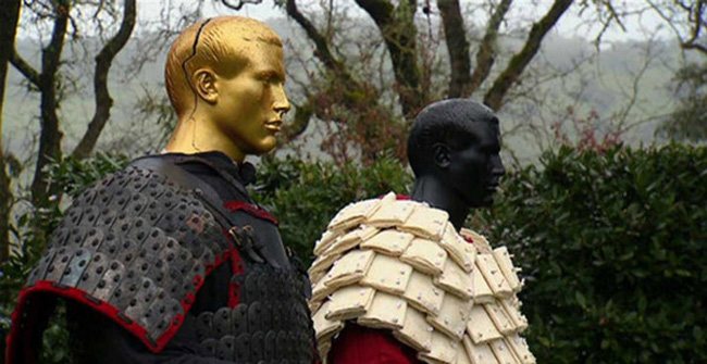 Mysterious Chinese 2,600-year-old paper armor, blocking both swords, pistols or names